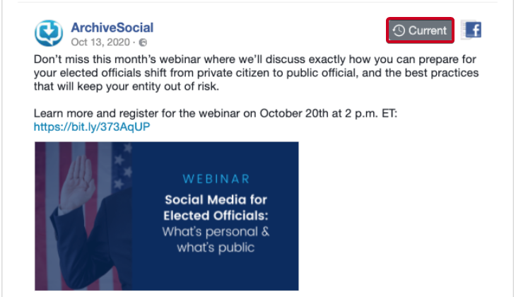 record versioning example in social media archiving with a current image highlighted.png