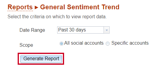 click Generate Report on General sentiment trend.png
